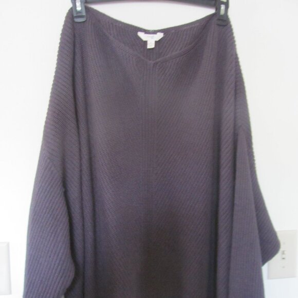 Terra & Sky Dark Grey Sweater Size 4X - Picture 1 of 2